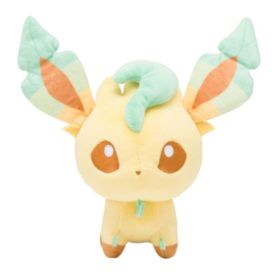 Officiële Pokemon center China pokedoll Leafeon knuffel +/- 18cm